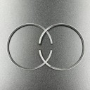 Кольца поршневые, комплект на один поршень Yamaha 40-50 (STD) (2Ring) (Omax)