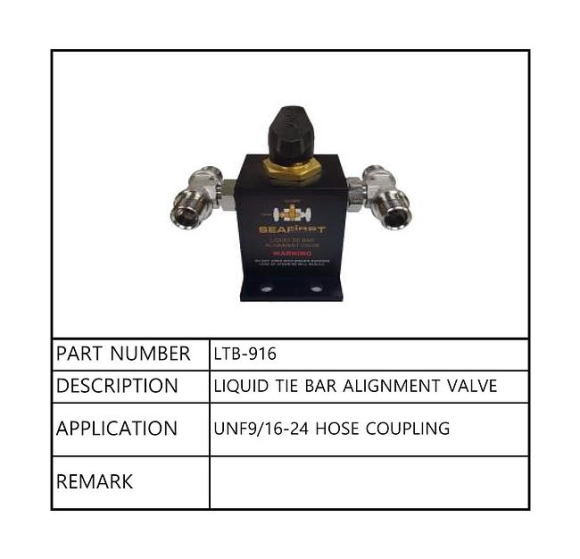 Клапан перепускной для совместного использования 2-х ГРС(9/16), Sea First Клапан перепускной для совместного использования 2-х ГРС(9/16), Sea First