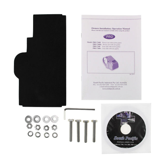 Лебедка якорная South Pacific 710H горизонтальная, 700Вт, 12 В, Лебедка якорная South Pacific 710H горизонтальная, 700Вт, 12 В,