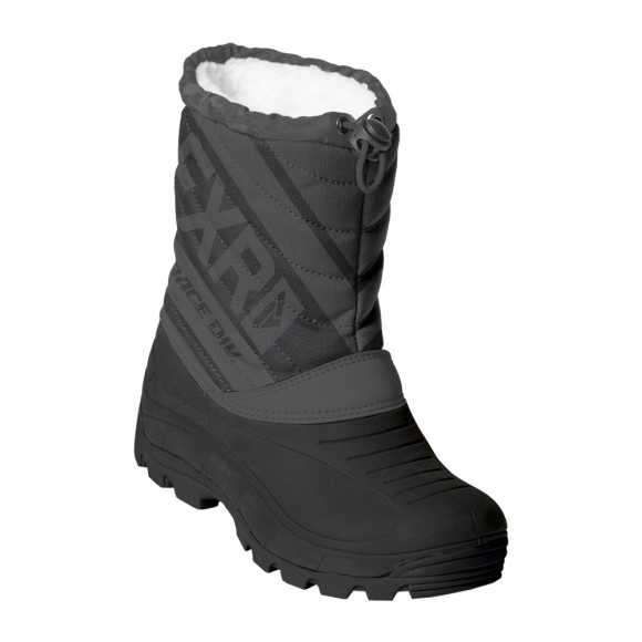 Детские ботинки FXR Octane с утеплителем Black/Charcoal, 1/32