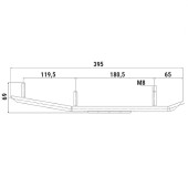 Конек лыжи снегохода Polaris 100312T Конек лыжи снегохода Polaris 100312T