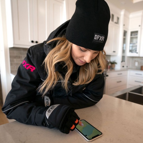 Рукавицы FXR Excursion с утеплителем Black, M