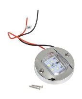 Огонь кормовой круглый, хромированный, Marine Rocket