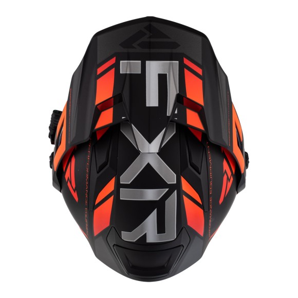 Шлем FXR Maverick X с подогревом BlackOrange, L
