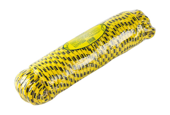 Шнур полипропиленовый плетеный d 8 мм, L 20 м Шнур полипропиленовый плетеный d 8 мм, L 20 м