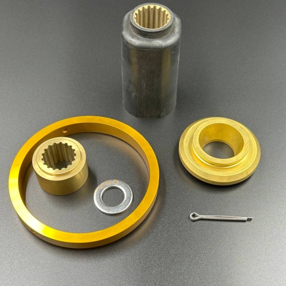 Втулка гребного винта Yamaha F300-F350 V8 17 шлицов (RBX127) (аналог Michigan;SOLAS) (Polaflex)