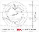 Звезда для мотоцикла ведомая алюминиевая A2193-50