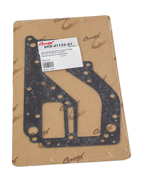Прокладка выхлопного коллектора Yamaha 25-30 №1, Omax Прокладка выхлопного коллектора Yamaha 25-30 №1, Omax