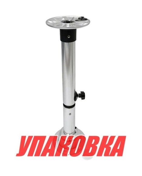 Стойка столешницы регулируемая 540-667 мм, с основанием и креплением (упаковка из 6 шт.)