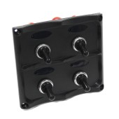 Панель переключателей 4шт с предохранителем NEKEKE