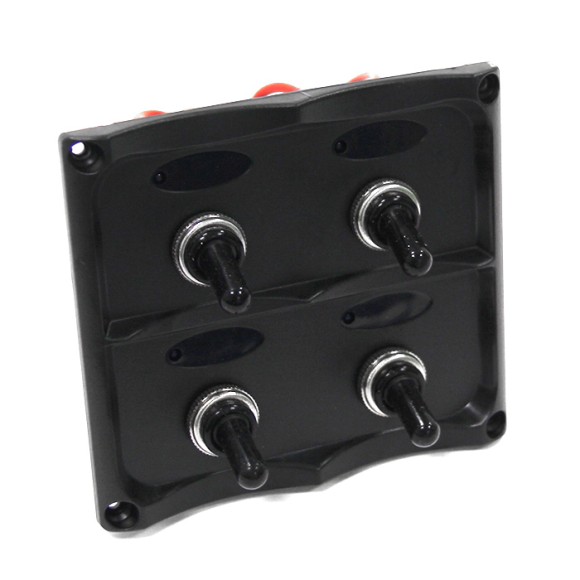 Панель переключателей 4шт с предохранителем NEKEKE