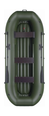 Надувная лодка ПВХ UREX-38, НД, для сплава, зеленая Надувная лодка ПВХ UREX-38, НД, для сплава, зеленая