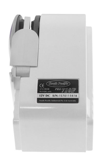 Лебедка якорная South Pacific 710F горизонтальная, 700Вт, 12 В,