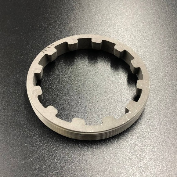 Гайка редуктора корончатая Honda BF35-50 (Omax)