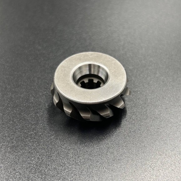 Шестерня вертикального вала (Пиньон) Yamaha 9,9-15 (6E7-45551-00) (8 шлицев) (Kacawa)