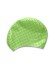 Шапочка для плавания Atemi, силикон (бабл), зеленая, BS80