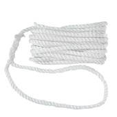 Трос швартовый с огоном Skipper трёхпрядный, 14мм, нейлон 10.67м, белый Трос швартовый с огоном Skipper трёхпрядный, 14мм, нейлон 10.67м, белый