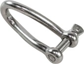 Скоба такелажная изогнутая, 10 мм, Marine Rocket