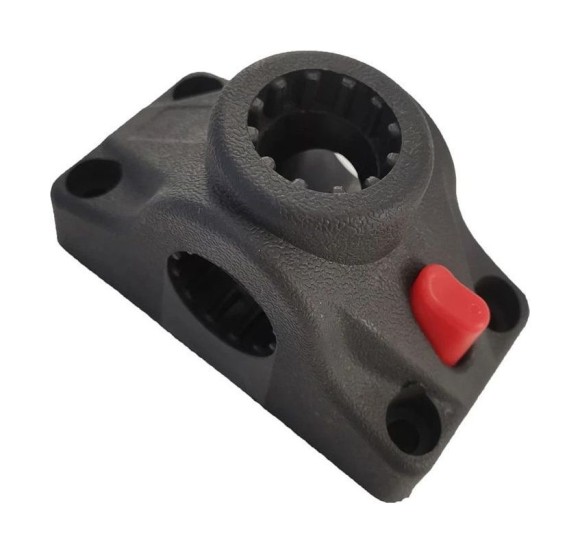 Крепление держателя спиннинга универсальное черное Крепление держателя спиннинга универсальное черное