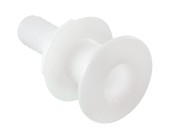 Разъем водосброса пластиковый под шланг 18 мм