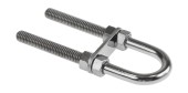 Рым-болт U-образный D9.5 мм, Lрез. 76 мм Рым-болт U-образный D9.5 мм, Lрез. 76 мм