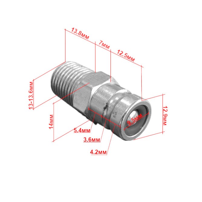 Адаптер топливный SUNFINE тип Suzuki, Mercury, Tohatsu 65740-99100 (Замена EASTERNER C14527)