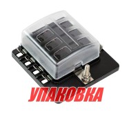 Блок на 8 предохранителей, Marine Rocket (упаковка из 6 шт.) Блок на 8 предохранителей, Marine Rocket (упаковка из 6 шт.)