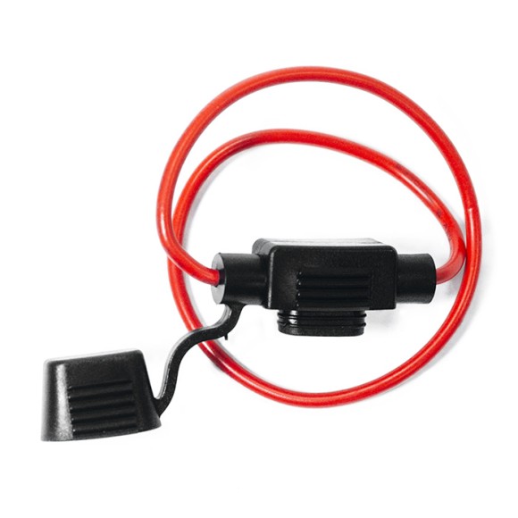 Держатель для предохранителя типа "Мини" на проводе SUNFINE, черный