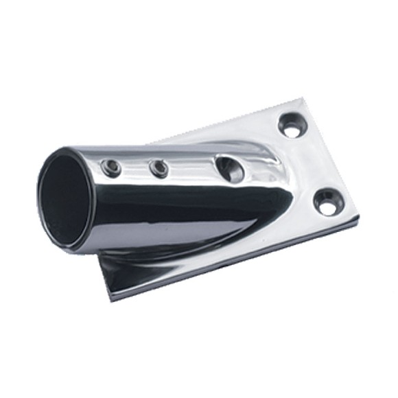 Основание леера 22мм, 76х40 мм, наклон 30 град Основание леера 22мм, 76х40 мм, наклон 30 град