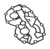 Прокладка под крышку головки Suzuki DT40, Omax