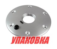 Основание 177 мм для стойки столешницы Thread-Lock диаметром 60 мм, анодированный алюминий (упаковка из 10 шт.)