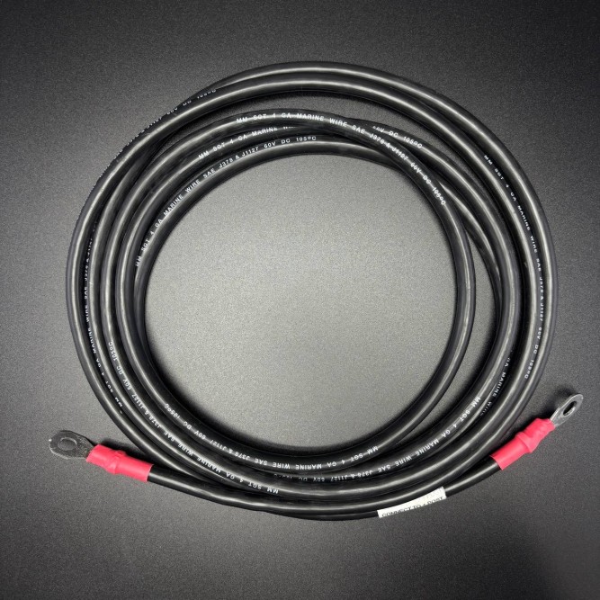 Комплект аккумуляторных проводов 3,7метра (BATTERY CABLE KIT) (Quicksilver)