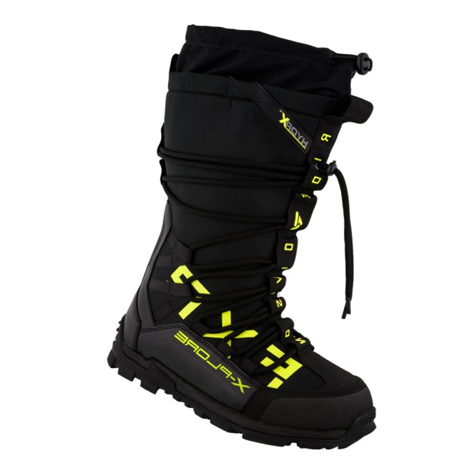 Ботинки FXR X-Plore с утеплителем Black/Hi Vis, 11/45