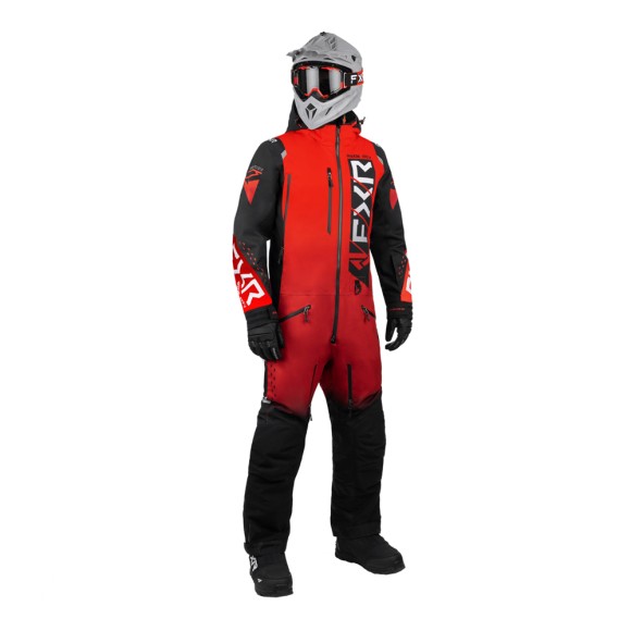 Комбинезон FXR Helium без утеплителя Red Fade/Black, M