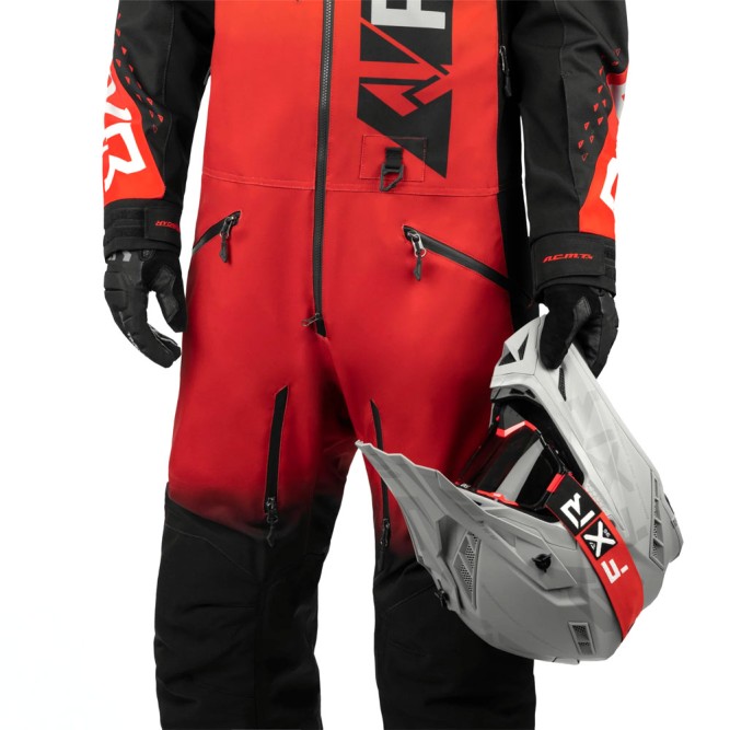 Комбинезон FXR Helium без утеплителя Red Fade/Black, M