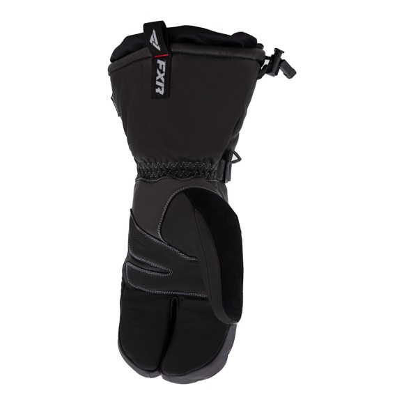 Рукавицы FXR Leather Claw с утеплителем Black, XL