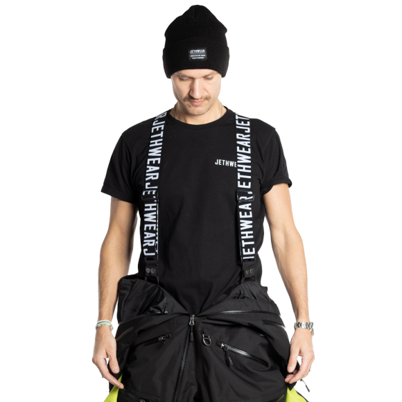 Комбинезон Jethwear The One без утеплителя Black/Lime, S