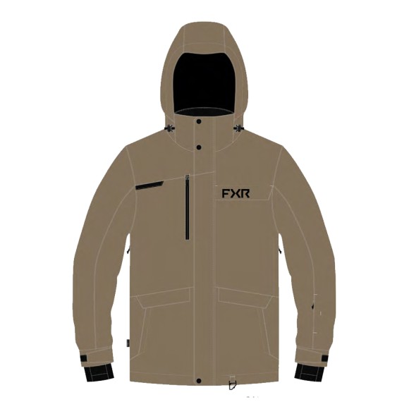 Куртка FXR Chute с утеплителем Canvas, M Куртка FXR Chute с утеплителем Canvas, M