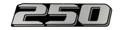 Наклейка капота Suzuki DF250 (250), задняя