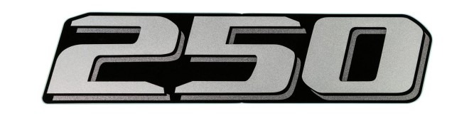 Наклейка капота Suzuki DF250 (250), задняя