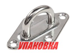 Серьга с ромбовидным основанием 80х50мм, Marine Rocket (упаковка из 20 шт.)