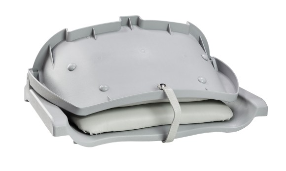 Кресло складное мягкое TRAVELER, цвет серый/серый Кресло складное мягкое TRAVELER, цвет серый/серый