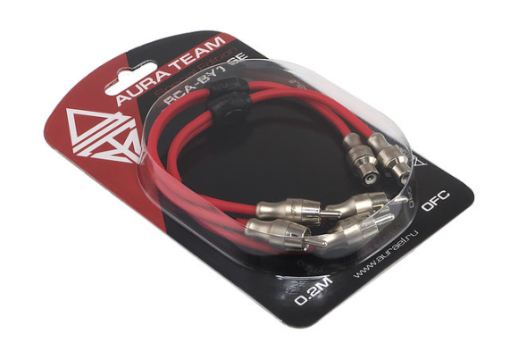 Y-коннектор (1/2) - 1мама/2 папы, 0,2м, OFC, AURA