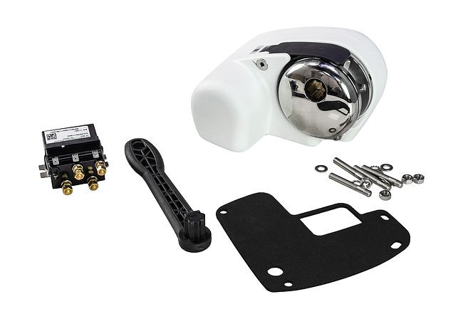 Лебедка якорная Quick Genius GP2 500, 12 В, цепь 6мм