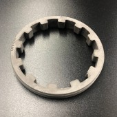 Гайка редуктора корончатая Yamaha 50-140, F40-130 (Omax)