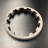 Гайка редуктора корончатая Yamaha 50-140, F40-130 (Omax)