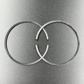 Кольца поршневые, комплект на один поршень Suzuki DT40 (STD) (KACAWA)