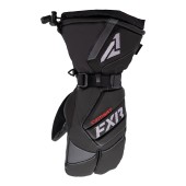 Рукавицы FXR Leather Claw с утеплителем Black, S