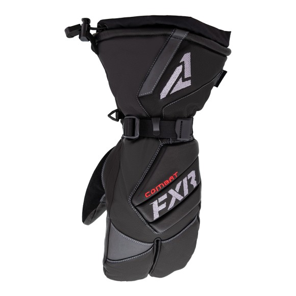 Рукавицы FXR Leather Claw с утеплителем Black, S