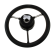 Рулевое колесо LIPARI обод черный, спицы серебряные д. 280 мм
